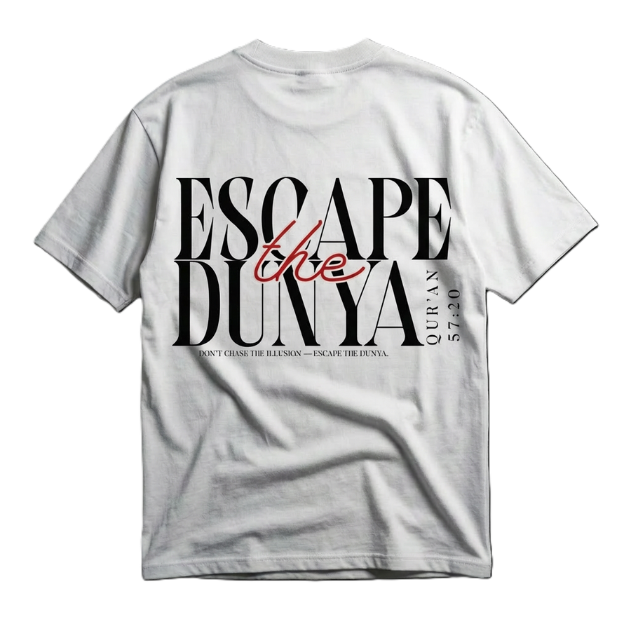 Escape the Dunya - Organic Oversized Shirt