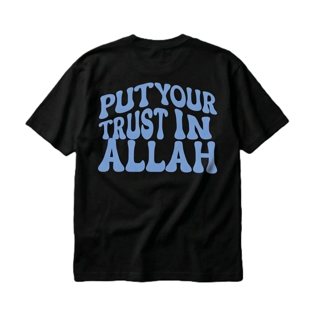 Put your Trust in Allah - Organic Oversized Shirt