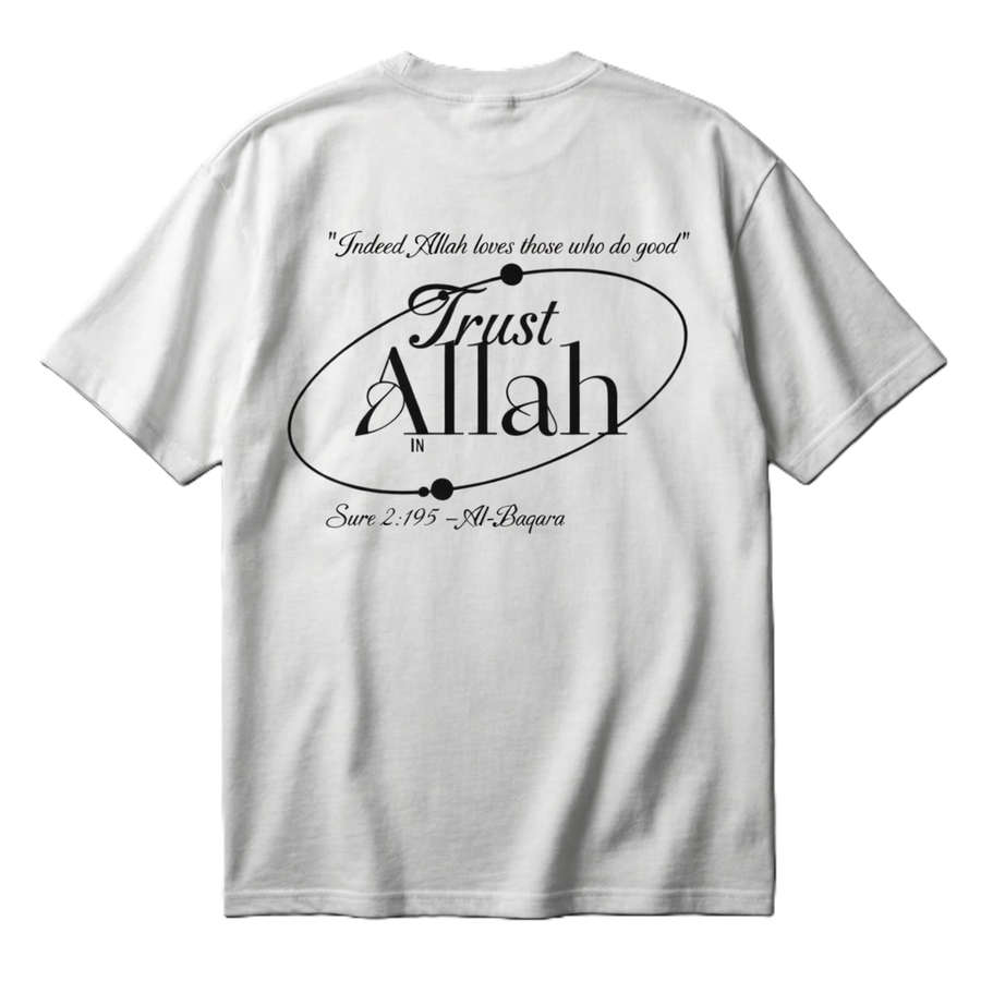 Trust In Allah - Organic Oversized Shirt